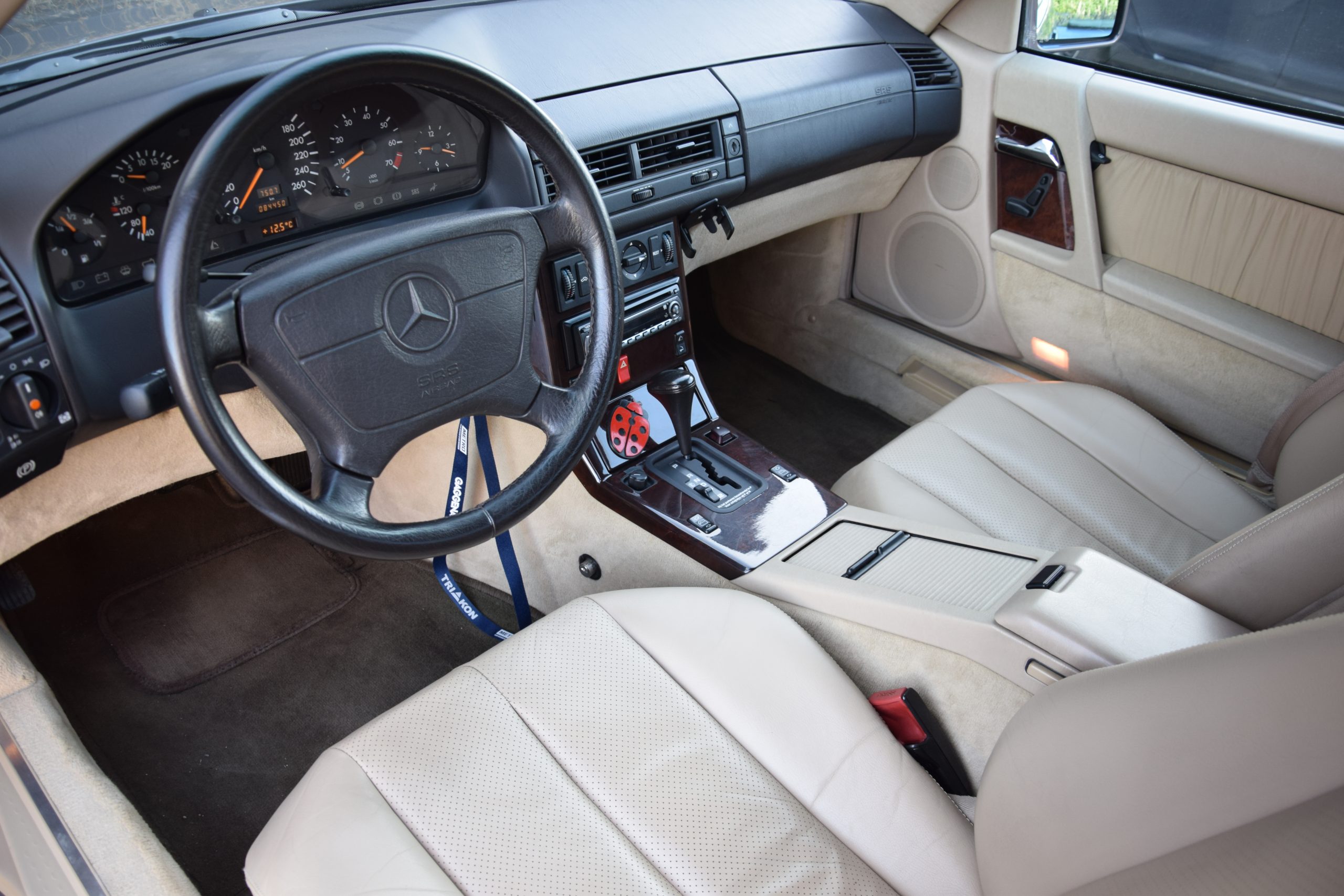 Mercedes-Benz SL 280 Carbrio Hardtop – 1 eig – Belgische wagen – 84.000 km!!